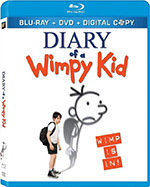 Diary of a Wimpy Kid Blu-Ray Cover