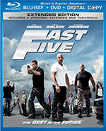 Fast Five Blu-Ray Cover