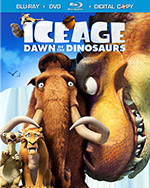 Ice Age : Dawn of the Dinasaurs Blu-Ray Cover