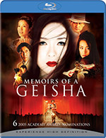 Memoirs of a Geisha Blu-Ray Cover