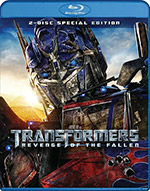 Transformers : Revenge of the Fallen Blu-Ray Cover