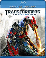 Trandformers : Dark of the Moon Blu-Ray Cover